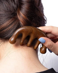 Wooden Head Scalp Massager Comb 🍃