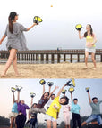 2 BALLS  CHILDRENS RALLY BALL TABLE TENNIS FITNESS TOYS
