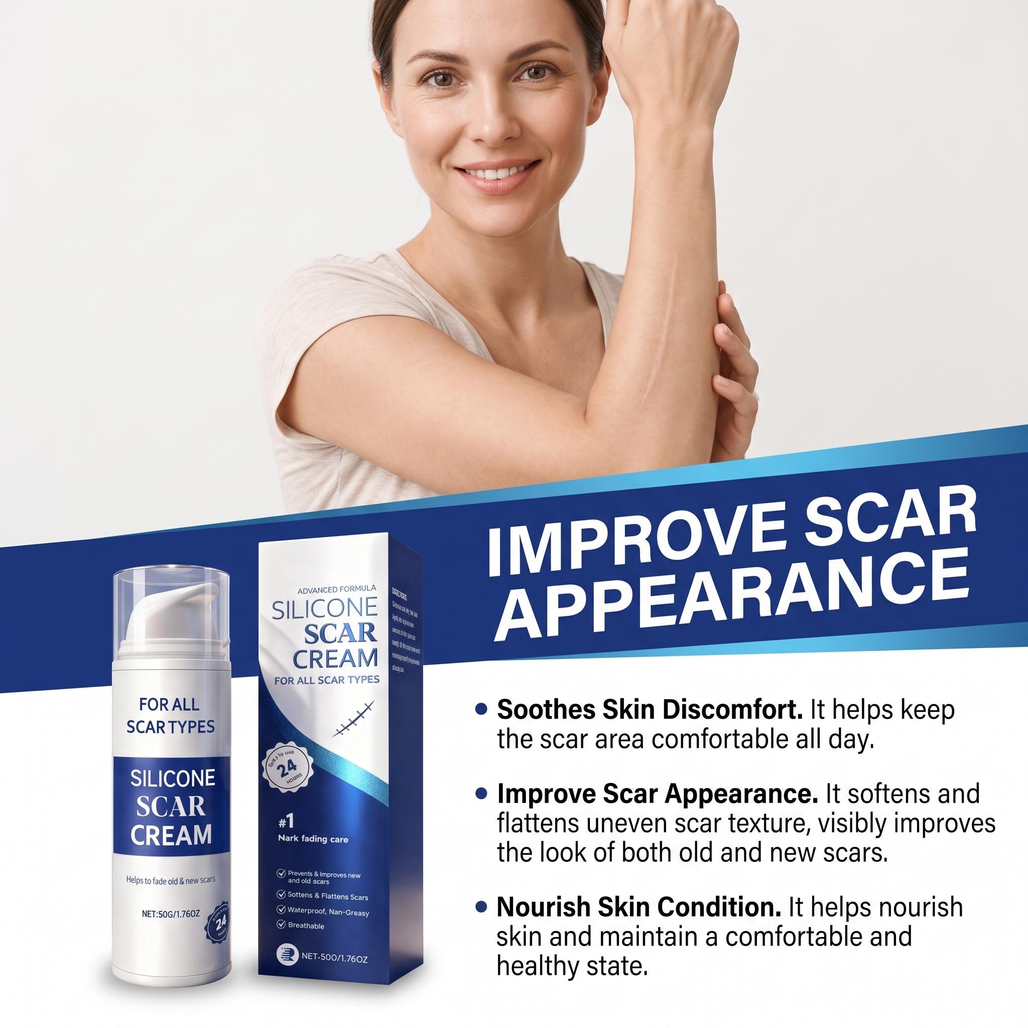 Silicone Scar Gel repair Old and New Scars