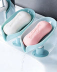 Drain Soap Holder Leaf Shape Soap Box