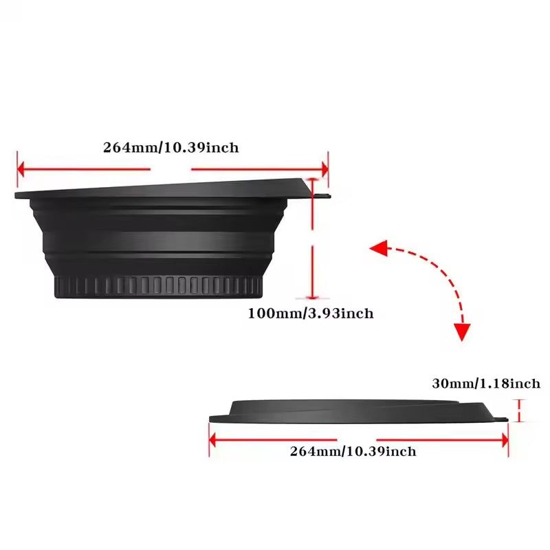 Face Ice Bath Silicone Bowl