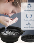 Face Ice Bath Silicone Bowl