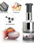 Multifunctional Pressed Garlic Chopper
