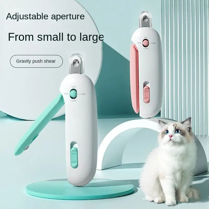 Professional Pet Nail Clippers with Adjustable Hole