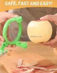 Handheld Rotating Fruit Spiralizer Peeler