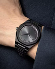 Stainless Steel Arabic Dial  Luxury Mens Quartz Watch