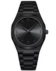 Stainless Steel Arabic Dial  Luxury Mens Quartz Watch