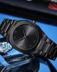 Stainless Steel Arabic Dial  Luxury Mens Quartz Watch
