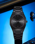 Stainless Steel Arabic Dial  Luxury Mens Quartz Watch
