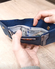 SnapFold™ Minimalist Leather Wallet