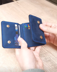 SnapFold™ Minimalist Leather Wallet