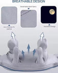 Electric Neck Shoulder Back Massager With Heat