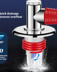Universal 2-in-1 Drain Pipe Adapter