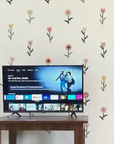DIY High Quality Tulip & Sunflower Wall Stickers ( imported )
