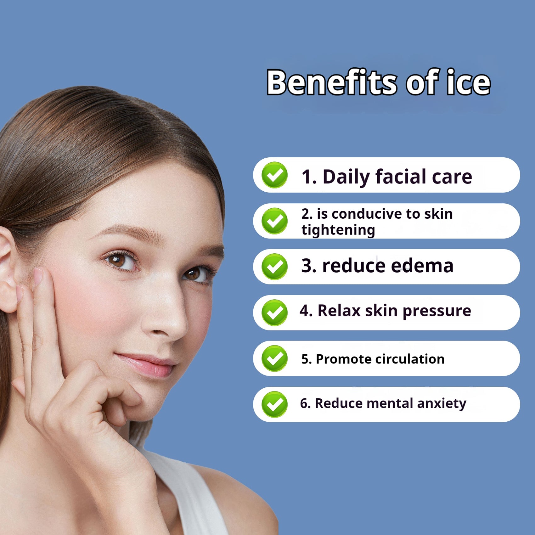 Face Ice Bath Silicone Bowl