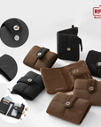 Puffer wallet RFID Card Holder
