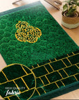 Thick Velvet Printed Janamaz | Prayer Mat
