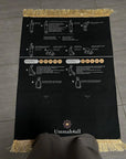 Step By Step - Visual Padded Prayer Mat for Learning Salah