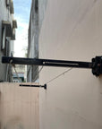 Foldable Cloth Hanger - Pair of 2 | Screws Included | Without Rope | 3 Rows | Free Shipping