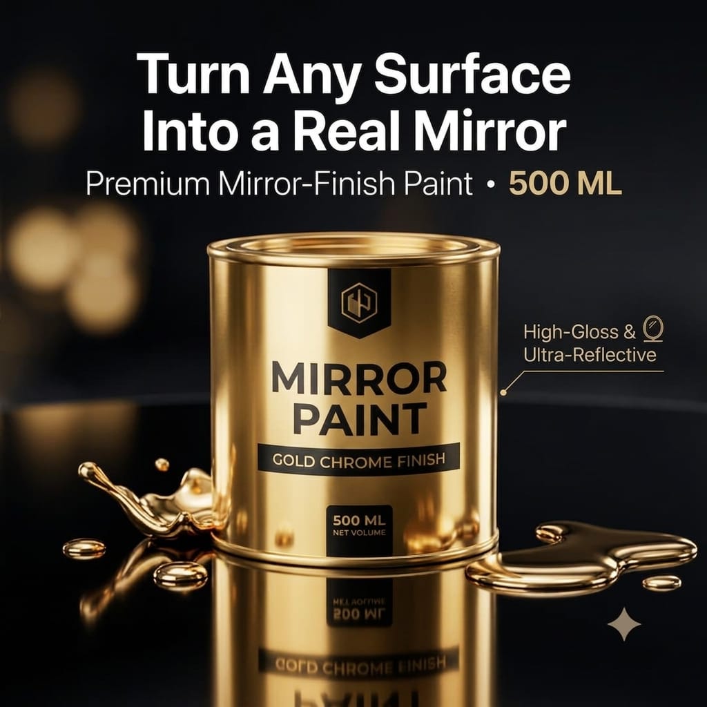 Golden Looking Mirror Paint ( China import )