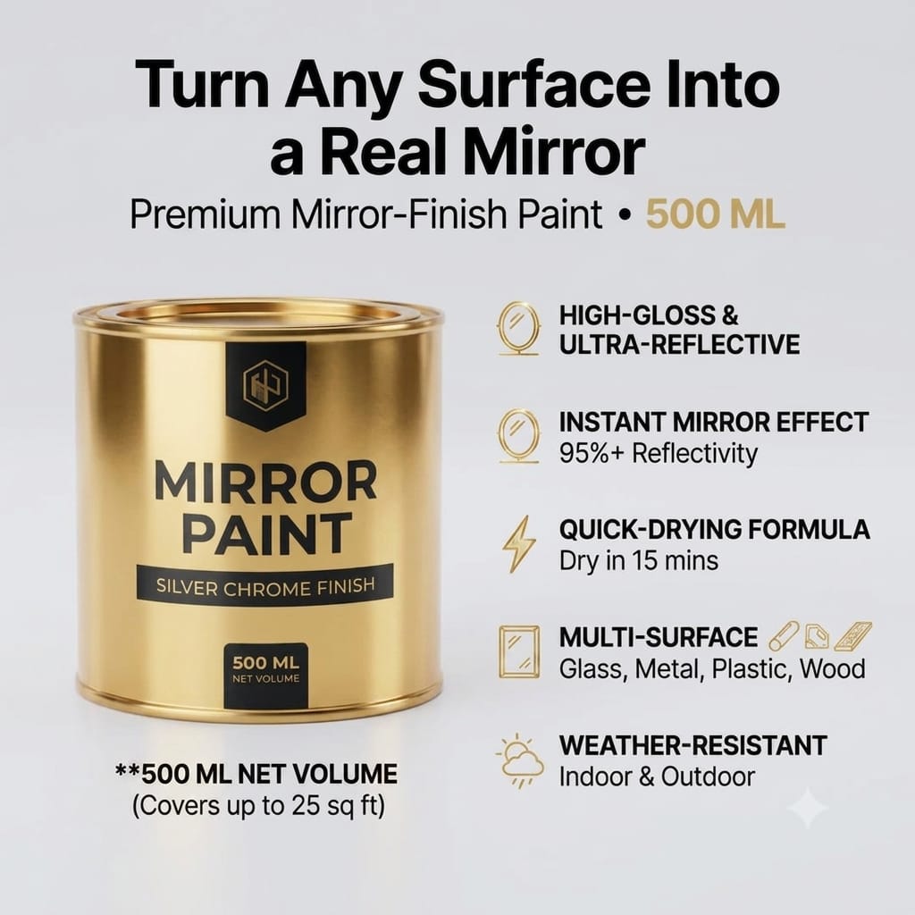 Golden Looking Mirror Paint ( China import )