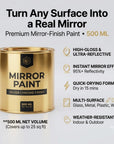 Golden Looking Mirror Paint ( China import )