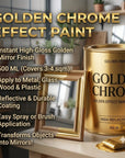 Golden Looking Mirror Paint ( China import )