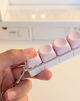 ClickCube Mechanical Keychain With Mini Stickers Pack