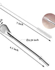 Multi Functional Straw Spoon