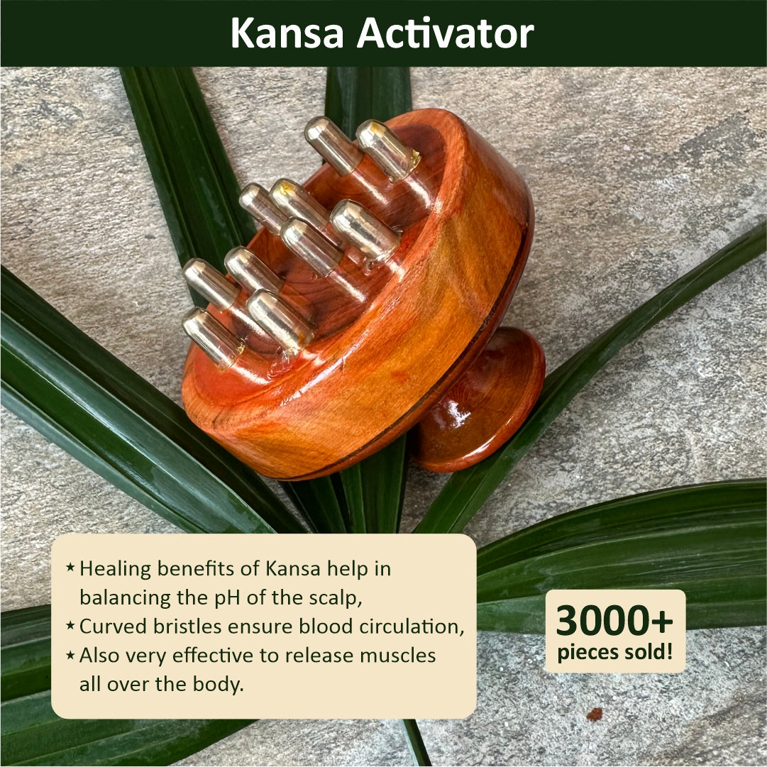 Kansa Activator for scalp &amp; body