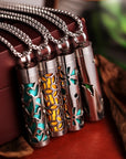 Stainless Steel Aromatherapy Necklace