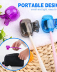 Travel Toothbrush Head Covers (PACK OF 3)