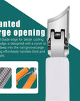 Anti-Splash Nail Curved Edges Clippers
