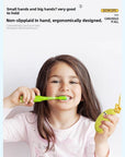 Banana Shaped travel toothbrush kit