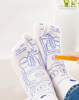 Foot Massage Acupressure Socks (SOCKS + STICK)