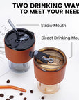 Heat Cold Resistant Coffee Glass Mug