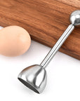 Kitchen Stainless Steel Egg Topper