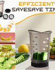 Cup Slicer With Push