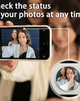 Phone Back Selfie Mirror Convex Makeup Mirror