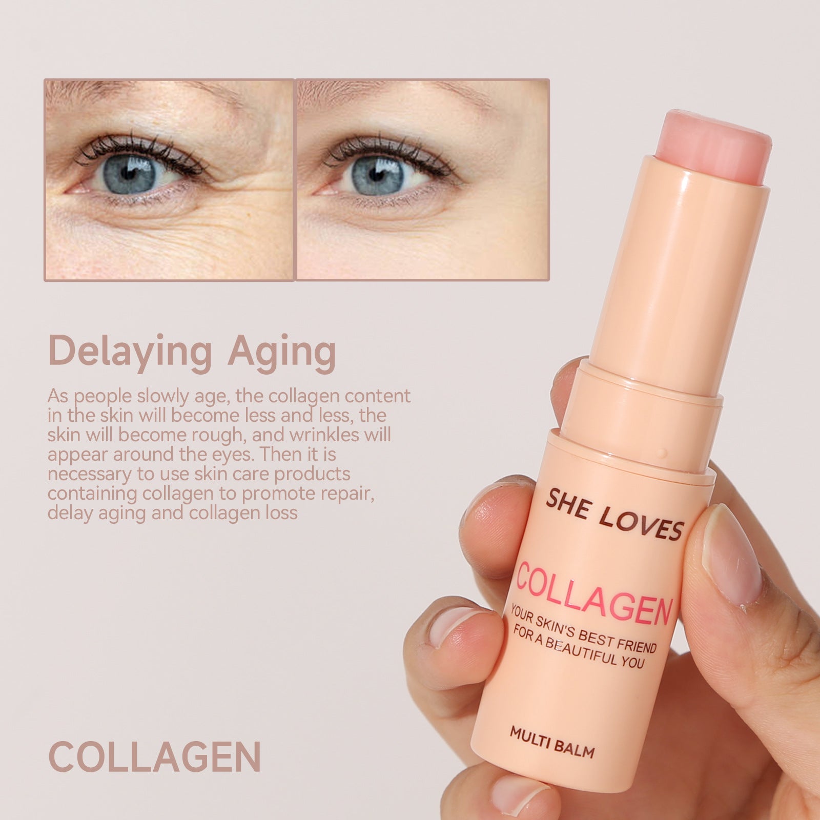 Collagen Moisturizing Essence Balm Stick