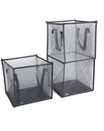 Pop-Up Mesh Laundry Hamper – Foldable & Portable