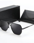SleekSquare™ Photochromic Metal Frame Glasses