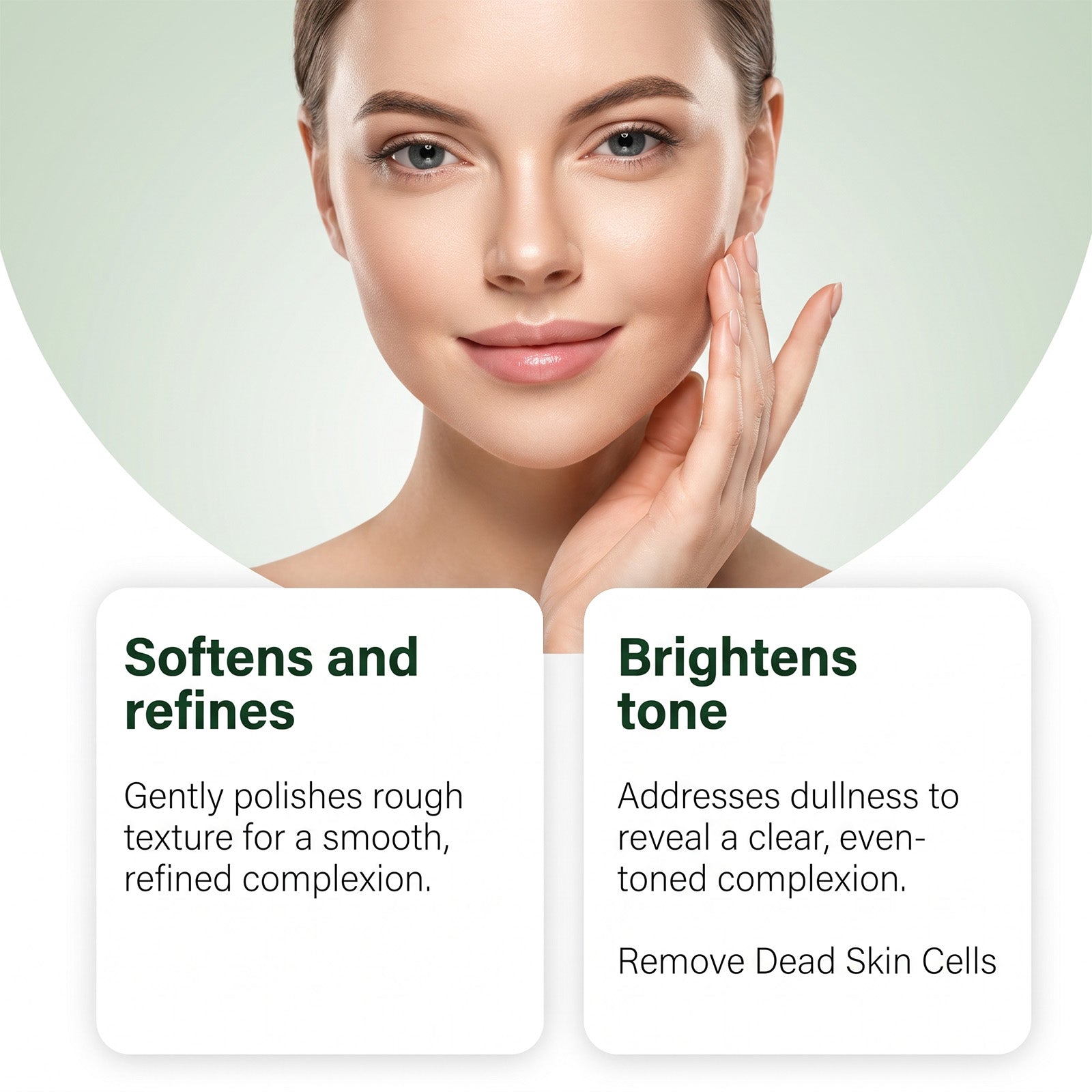 Green Tea Exfoliating Facial Gel Gentle Cleanser