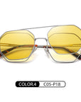 2 in 1 Polarized Magnetic Clips Optical Glasses ( Aluminum Body )