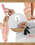Long Handle Toe Cleaning Brush for Shower