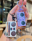 Mini Recorder Radio Keychain
