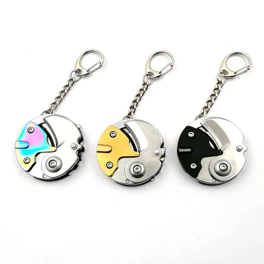 multifunctional small keychain knives tools pocket knife