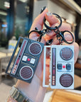Mini Recorder Radio Keychain