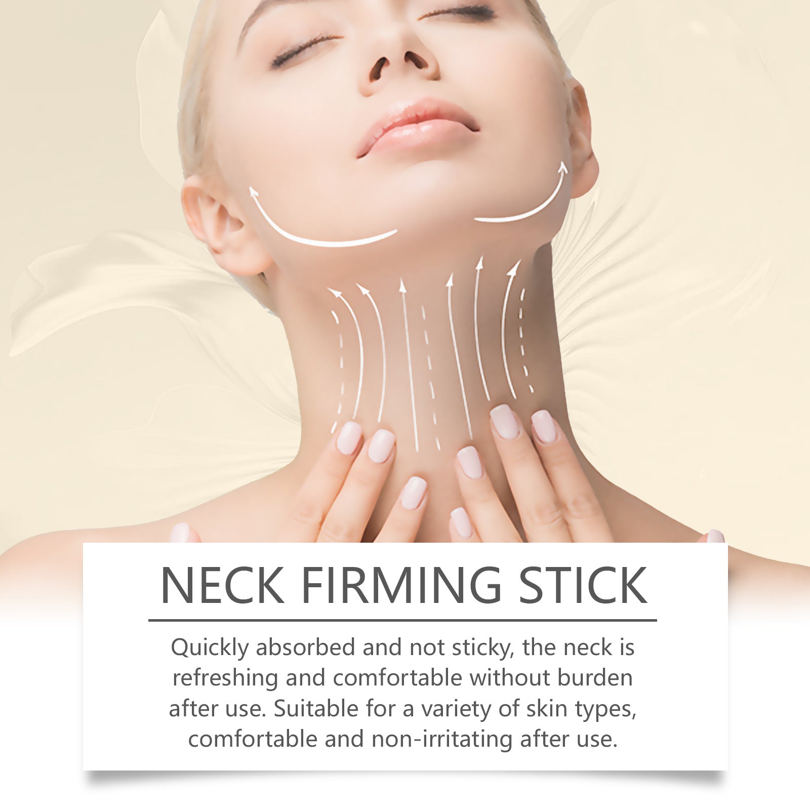 Bee Venom Neck Skin Smooth and Delicate Hydrating Elasticity Stick