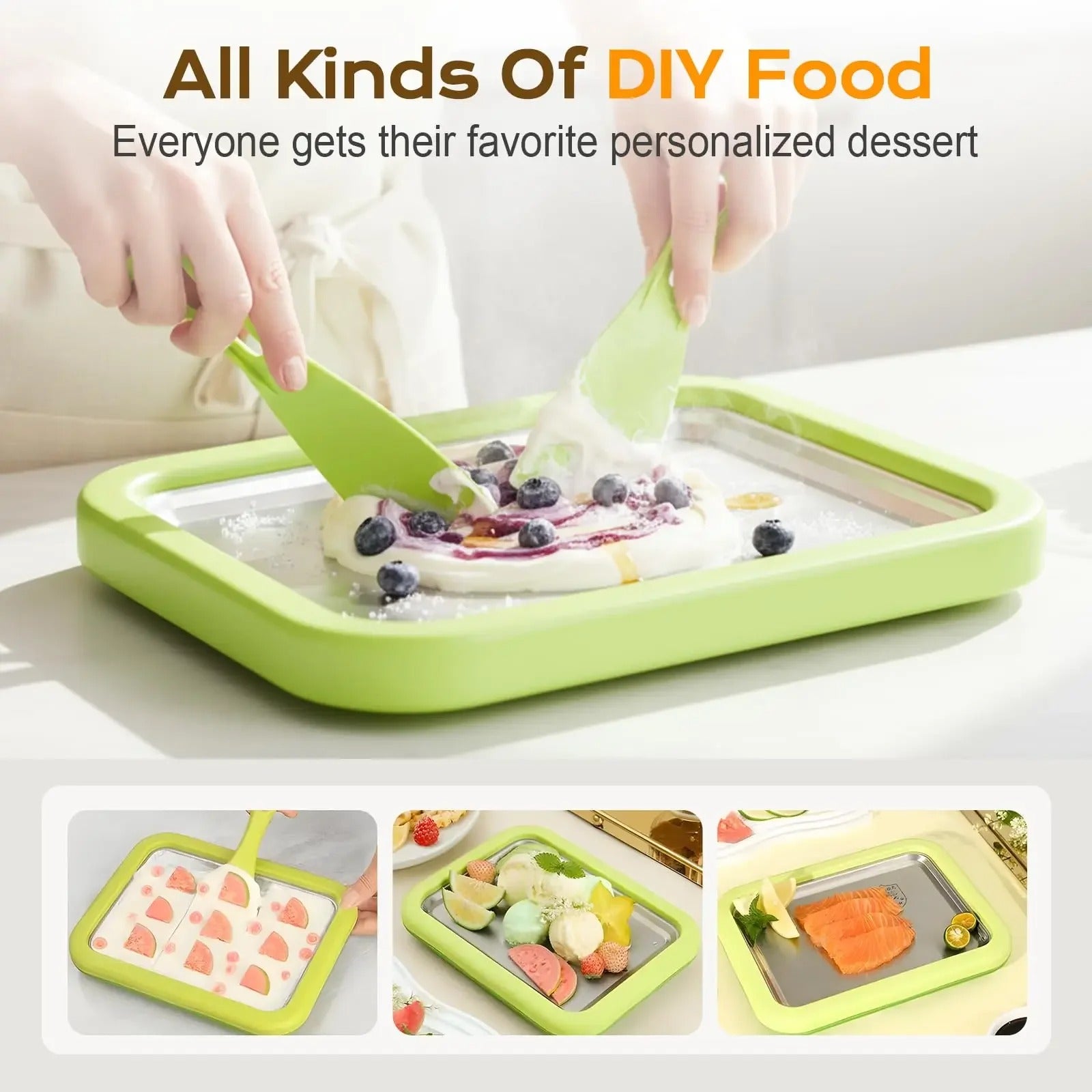 Rolled Ice Cream Maker Kit